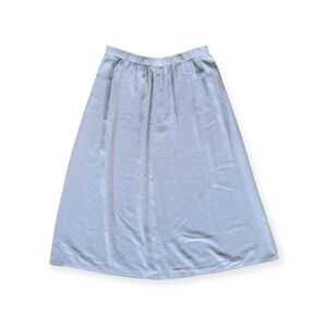 Applause Creates Rave Reviews skirt retro style gray small